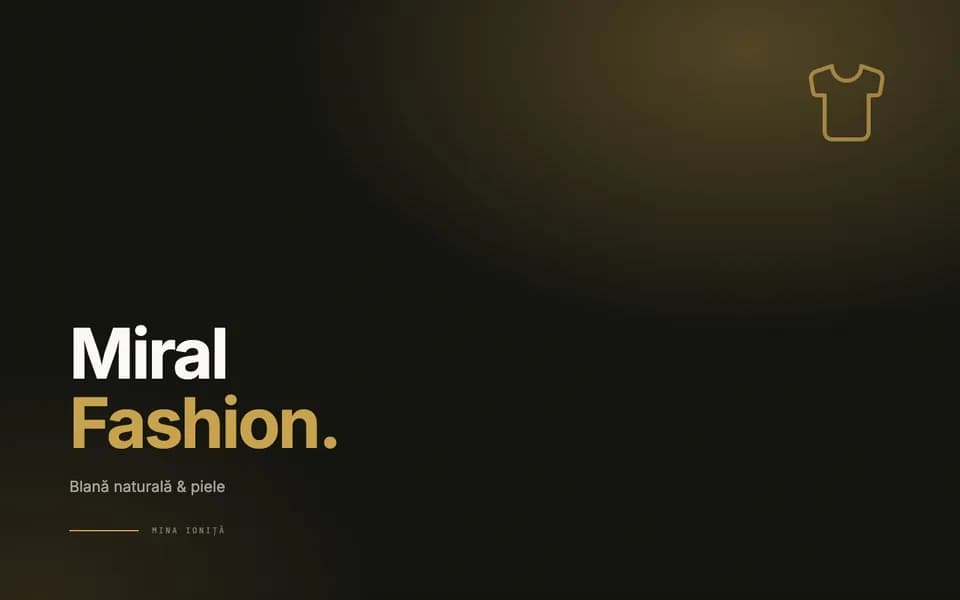 Miral Fashion — Blană naturală & piele
